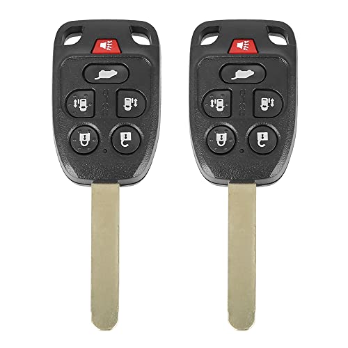 X AUTOHAUX 2pcs 313.8Mhz N5F-A04TAA Replacement Smart Proximity Keyless Entry Remote Key Fob for Honda Odyssey EXL 2011 2012 2013 N5FA04TAA N5F-AO4TAA