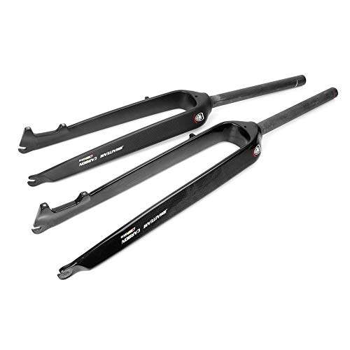 HULKWHEELS Full Carbon Fork 29'' Disc Brake Mountain MTB Fork, 28.6mm Threadless Straight