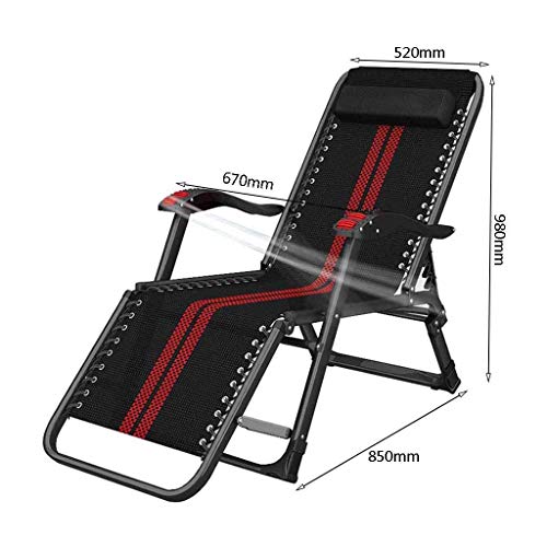 Chaise Longue Pliante Zéro Gravité | Fauteuil de Jardin Relax Chic