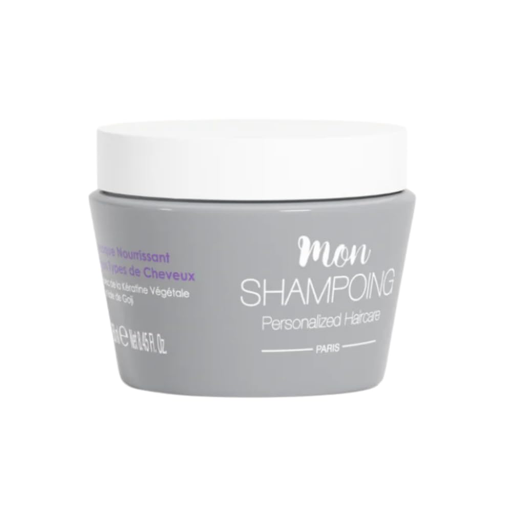 Mon Shampoing - Masque Nourrissant - Tous types de cheveux - Kératine Végétale & Baie de Goji - Action Rapide - 250 ml