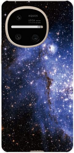 AQUOS R11 �Ή� [SH-51F A602SH SH-M35] �P�[�X Museum TPU �\�t�g�P�[�X Blue nebula