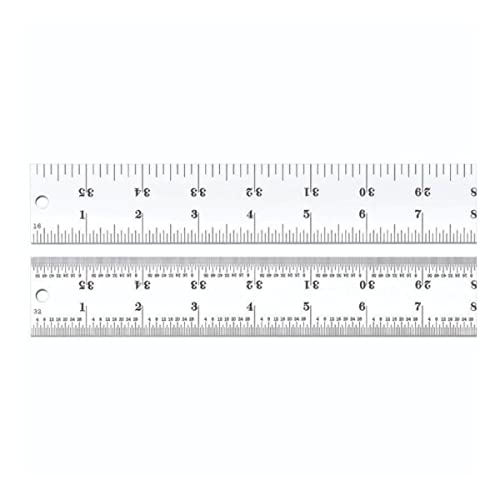 Starrett regla C604R-6 de acero templado con resorte y acabado de alta durabilidad