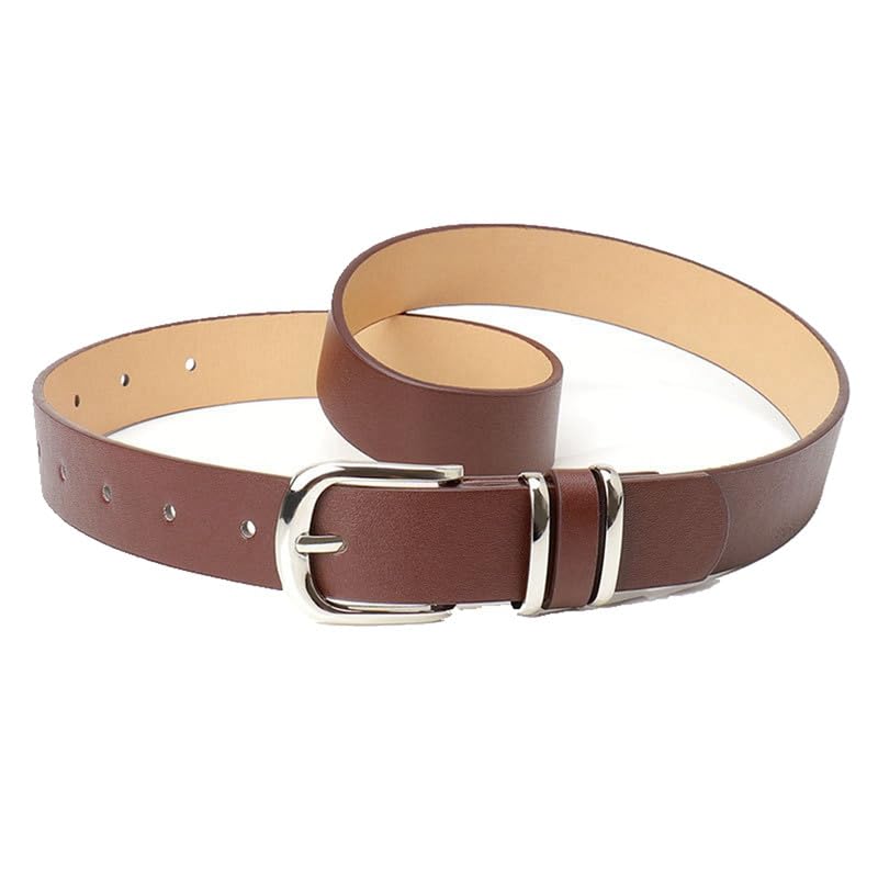 Women Leopard Waist Belt for Pants Work Dress Jeans Ladies Adjustable Waistband Pu Leather Buckle Belt