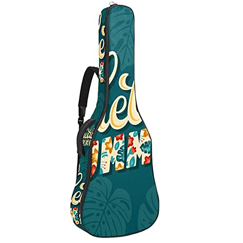 Housse souple pour guitare basse électrique rembourrage épais protection boucle suspension