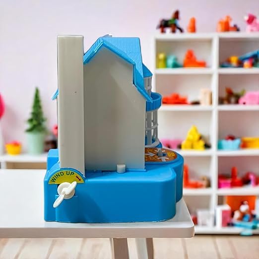 Image of Puppy House Dog Coin Stealing Piggy Bank for Kids - Adorable and Durable Money Bank | Educational, Fun, and Safe Collecting Toy | Perfect for Gifting Unisex Kids (Blue - White, One Size)