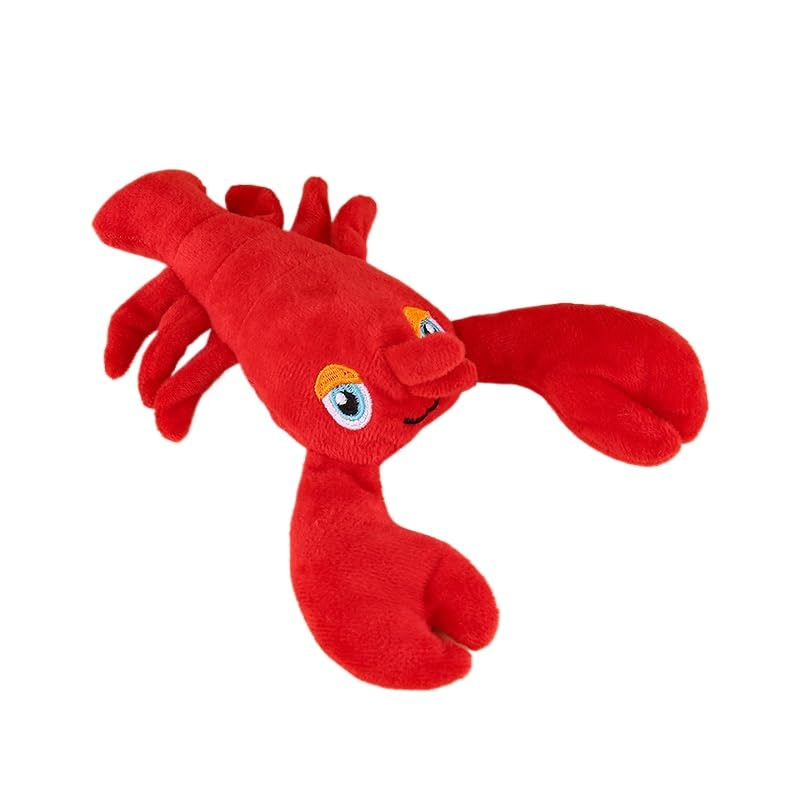 DAFORERAL Squeaky Plush Marine Animal Dog Toy for Puppies, Chew Relief and Interactive Fun (V3)