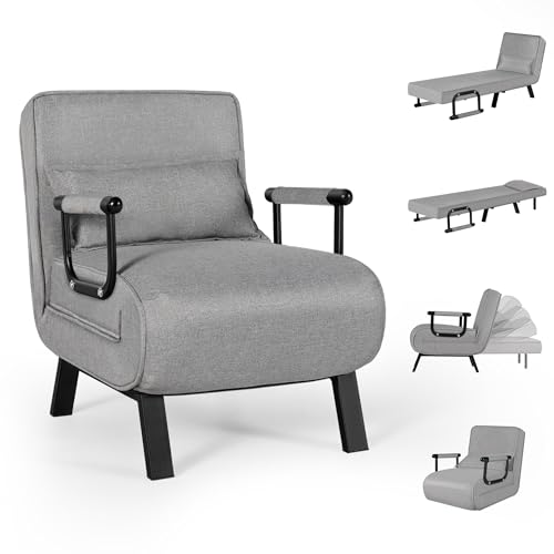 TYBOATLE Convertible Sleeper Chair Bed for Adults, 3-in-1...