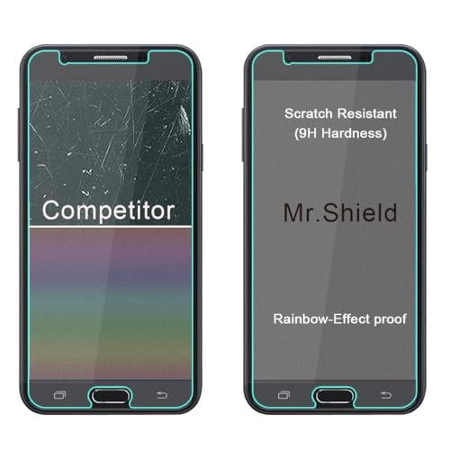 Image of [3-Pack]-Mr Shield for SamsungA‚ GalaxyA‚ J7A‚ SkyA‚ Pro [Tempered Glass] Screen Protector with Lifetime Replacement Warranty
