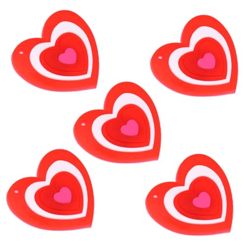 CTIRCHIU �o�����^�C���f�[�̌���n�[�g�u���[�` �ϋv���̂���PP�f�ގg�p �p�[�e�B�[�⌋�����̃��}���`�b�N�����A�N�Z�T���[ 5�Z�b�g