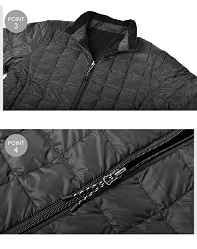 【TAION/タイオン】ダウン×ボアリバーシブルジャケット