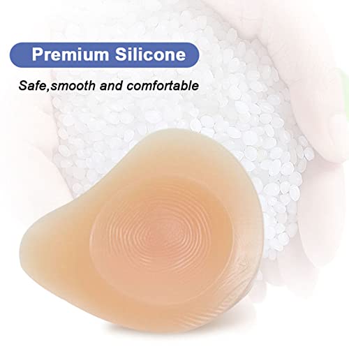 Silicone Breast Form Mastectomy Prosthesis Armpit Bra Inserts Pad Enhancer for Women 1 Piece2