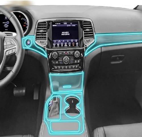 Film protecteur d'écran pour éviter les rayures sur Jeep Grand Cherokee 2019-2023