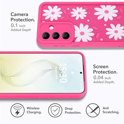 Image of Compatible with Samsung Galaxy S26 Case, Hot Pink