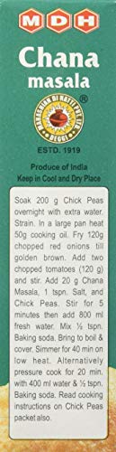 Mdh Chana Masala (Spice Blend For Chick Peas), 3.5 Ounce (Pack Of 10) #TOP2