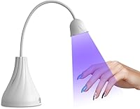 Vista 1 de Lámpara LED UV para uñas, mini luz UV para uñas de gel, secado rápido, secado rápido, secado rápido, lámpara UV para uñas de gel para manicura casera