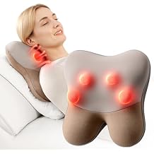BOB AND BRAD Back Massager with Heat FSA Eligible, EZBack Corded Back Massager for Pain Relief Deep Tissue, Shiatsu Back Shoulder and Neck Massage Pillow, Soothing Full-Body Relief for Women Men