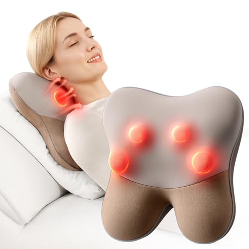 Bob and Brad Back Massager with Heat – Neck Shiatsu Pillow