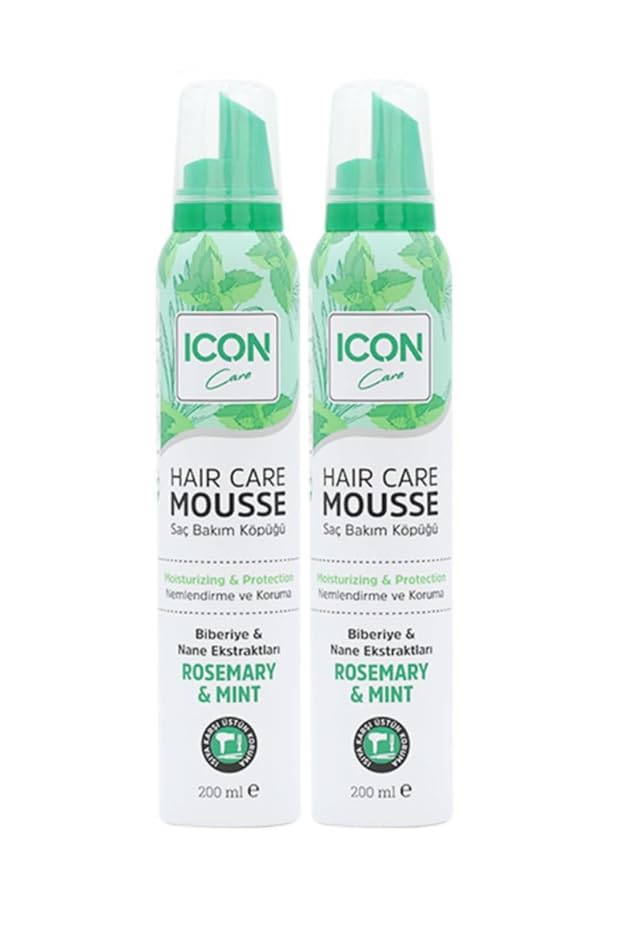 ICON Care ICON SAÇ BAKIM KÖPÜĞÜ ROSEMARY & MINT 2'Lİ SET