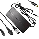 67.2V 3A Charger 4 Plugs for CityCoco 1000W Fat Tire Scooter, MotoTec Fatboy, Scooters and More 60V(16S) Lithium Battery H1-NVA H1NVA DSA-NVABF20 Supply DC plug/12mm 3 Prong/XLR/Cannon/IEC Plug