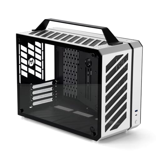 Image of Mechanic Master Cool Cube Series C+MAX Matx case with GPU Length Less Than 380mm / 240 AIO & 162mm Air Cooling Computer Case (Moonlight Silver)