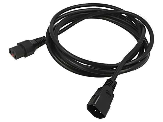 Câble IEC C13 femelle IEC C14 mâle 3.5m rallonge alimentation secteur verrouillable PDU