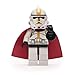 LEGO Parts: Star Wars Elite Ep3 Clone Trooper with Cape and Heavy Cannon