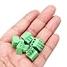 MECCANIXITY 20PCS 3-Pin PCB Mount Screw Terminal Block Connectors 3.81mm/0.15inch Pitch Circuit Board Connectors for Home Appliances, Industrial Projects