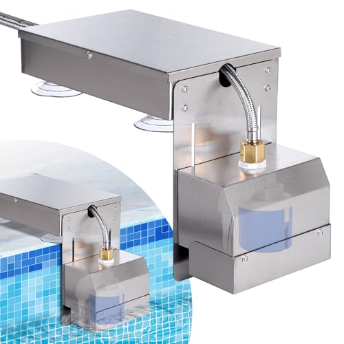 Automatic Pool Water Leveler with Float Valve (Silvery)