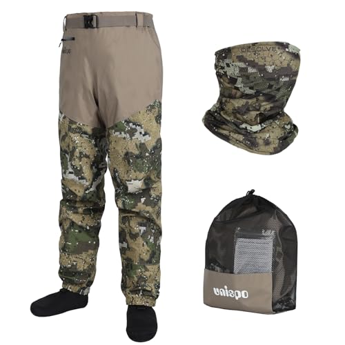 UNISPO Camo Stockingfoot Waist Wader