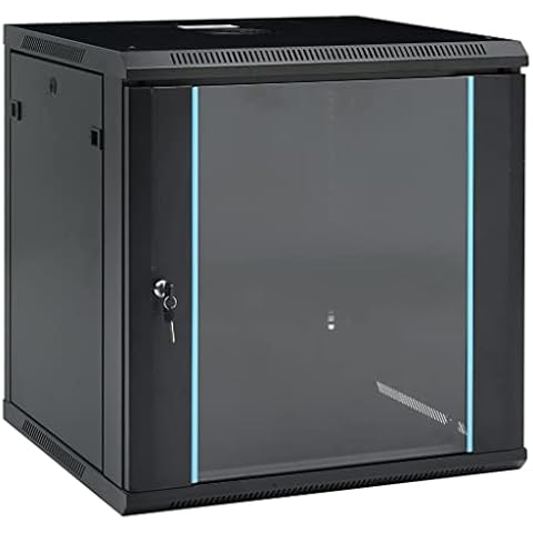 vidaXL Armoire de Réseau 12U Cover