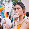 Landical 1084 Pcs 24 Set Gay Pride Keychain Making Kit DIY Rainbow Bead Key Chain Crafts Love is Love Gifts LGBT Gay Stuff Men Women Keyring for Lesbian Bisexual Pride Day Month Parade Celebration #4