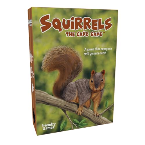 Friendzy Games Squirrels The Card Game - Family Card Game,
