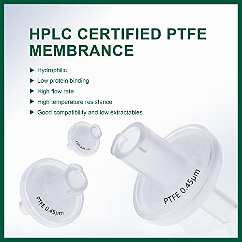 Image of Welded Syringe Filters, Pack of 100, [PTFE Hydrophilic Membrane] Diameter 13 mm Pore Size 0.45 μm Filtration by Labfil