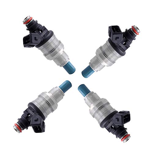 OCPTY Fuel Injector, 4pcs 2 Holes Replacement Fuel Injectors Engine Part fit for Mazda for Miata/MX-5 Miata/RX-7,for Mitsubishi for Eclipse/Lancer,Plymouth Laser,for Scion for tC/xA, Celica/MR2 OCPTY Fuel Injector, 4pcs 2 Holes Replacement Fuel Injectors Engine Part fit for Mazda for Miata/MX-5 Miata/RX-7,for Mitsubishi for Eclipse/Lancer,Plymouth Laser,for Scion for tC/xA, Celica/MR2