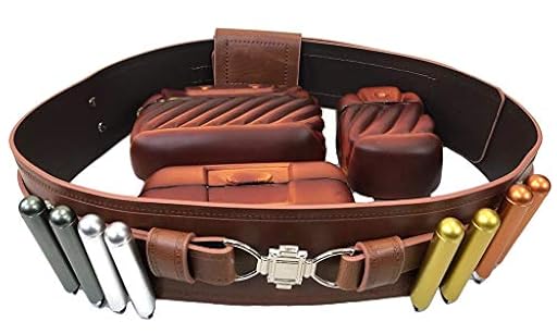 OEM OBI Deluxe Full Belt Pouches Capsules Jedi Costume Prop Star Wars Accesorios (M) | Ya disponible en tu tienda friki favorita! En mundofriki.es! OEM OBI Deluxe Full Belt Pouches Capsules Jedi Costume Prop Star Wars Accesorios (M) | Ya disponible en tu tienda friki favorita! En mundofriki.es!