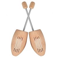 Zhenghebuy Tendiscarpe Legno,1 Paia Allarga Scarpe Uomo Donna,Regolabile Adulto Scarpa Albero,Forma Scarpe per Allargare le Scarpe(Taglia 39-40)