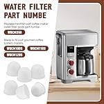 CHAR YONG Coffee Maker Water Filter Pod Replacement for Wolf Gourmet Coffee Maker Water Filter System (6Pack) - WGCM350, WGCM100S, WGCM110S, WGCM120S - Image 4