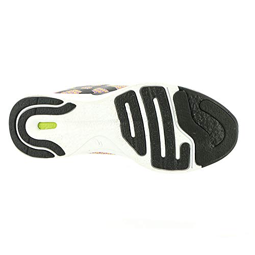 ASICS Women's fuzeX Knit Running Shoe Flash Coral/Black/Safety Yellow 7.5 (S)3