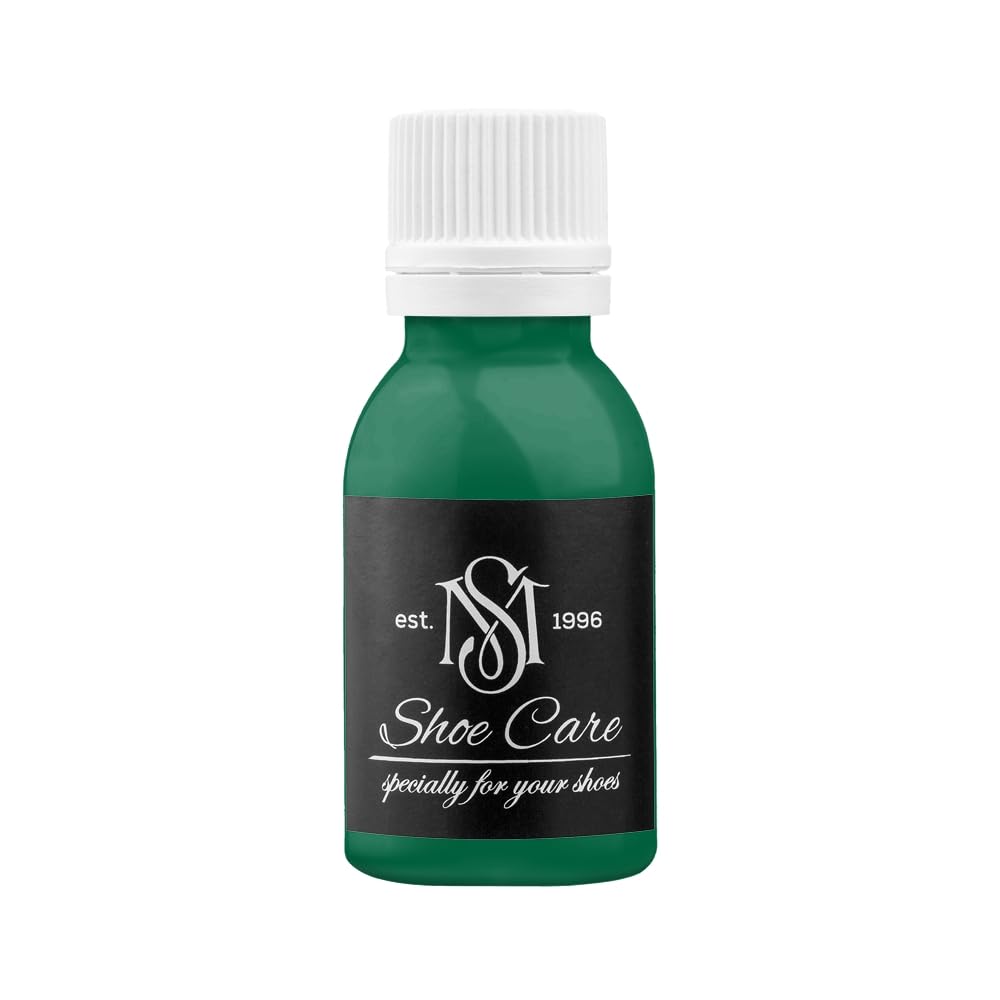 Uniwersalna farba do skóry - NCS S 5040-G Zieleń Sacramento - Mocno kryjąca farba do renowacji obuwia, toreb i sneakersów marki MAVI STEP - 100 ml / 3.40 fl oz