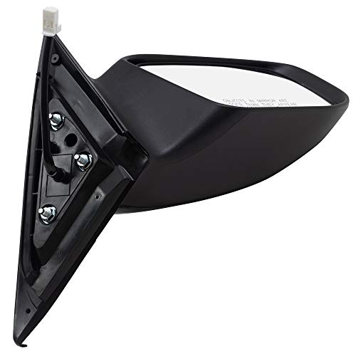Brock Aftermarket Replacement Part Passenger Side Power Mirror Paint-To-Match Black Without Heat-Signal Compatible With 2013-2018 Nissan Altima Sedan #TOP5