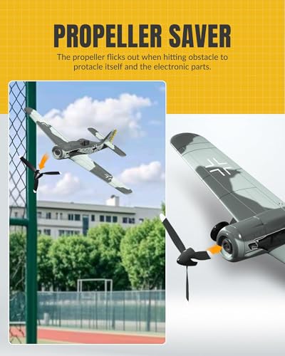 Image of VOLANTEXRC RC Planefor Beginners, WWII A6M Zero Fighter 2.4GHz, 4CH Remote Control Airplane with Xpilot Stability & One Key Aerobatics, RC Plane for Adults (761-17)