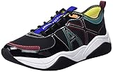 armani schuhe damen ebay kleinanzeigen Chunky Armani Exchange Damen Cher Side Logo Sneaker, Black Multi, 35.5 EU
