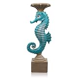 Seahorse Candle Holders for Candles Resin Antique Style Modern Decorative Candlestick for Table Wedd