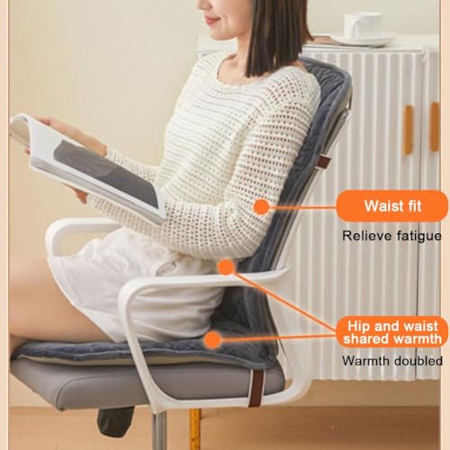 Coussin de chaise de bureau avec dossier jardin antidérapant - 2