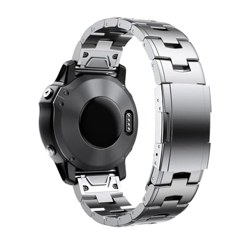 Bracelet titane 26mm à ajustement rapide compatible Garmin Epix
