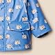 Amazon Essentials x Sofia Grainge Jungen Wasserabweisende Regenjacke, Kornblumenblaue Elefanten, 4T