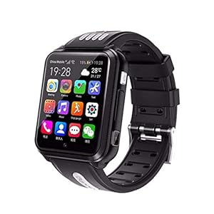 4G Smart Watch for Kids, Waterproof Kids Smart Watch voor IOS Android, met Sim-kaart en TF-kaart Dual Camera Wifi GPS…