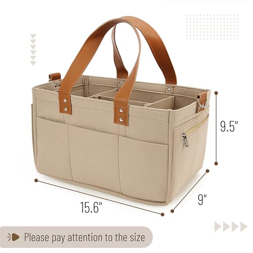 Mr. Pen- Baby Diaper Caddy Organizer, Leather Strap, Baby Organizer by Mr. Pen - Used condition - US$15.37