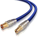 correspondiente receptor HD) | compatible con radio FM (radio analógica) Robustos enchufes completamente metálicos y blindados | los enchufes exactamente ajustados garantizan siempre una conexión perfecta | contactos dorados (enchufes de precisión) garantizan siempre la mejor conductividad y una calidad de señal excelente | cubierta de PVC resistente