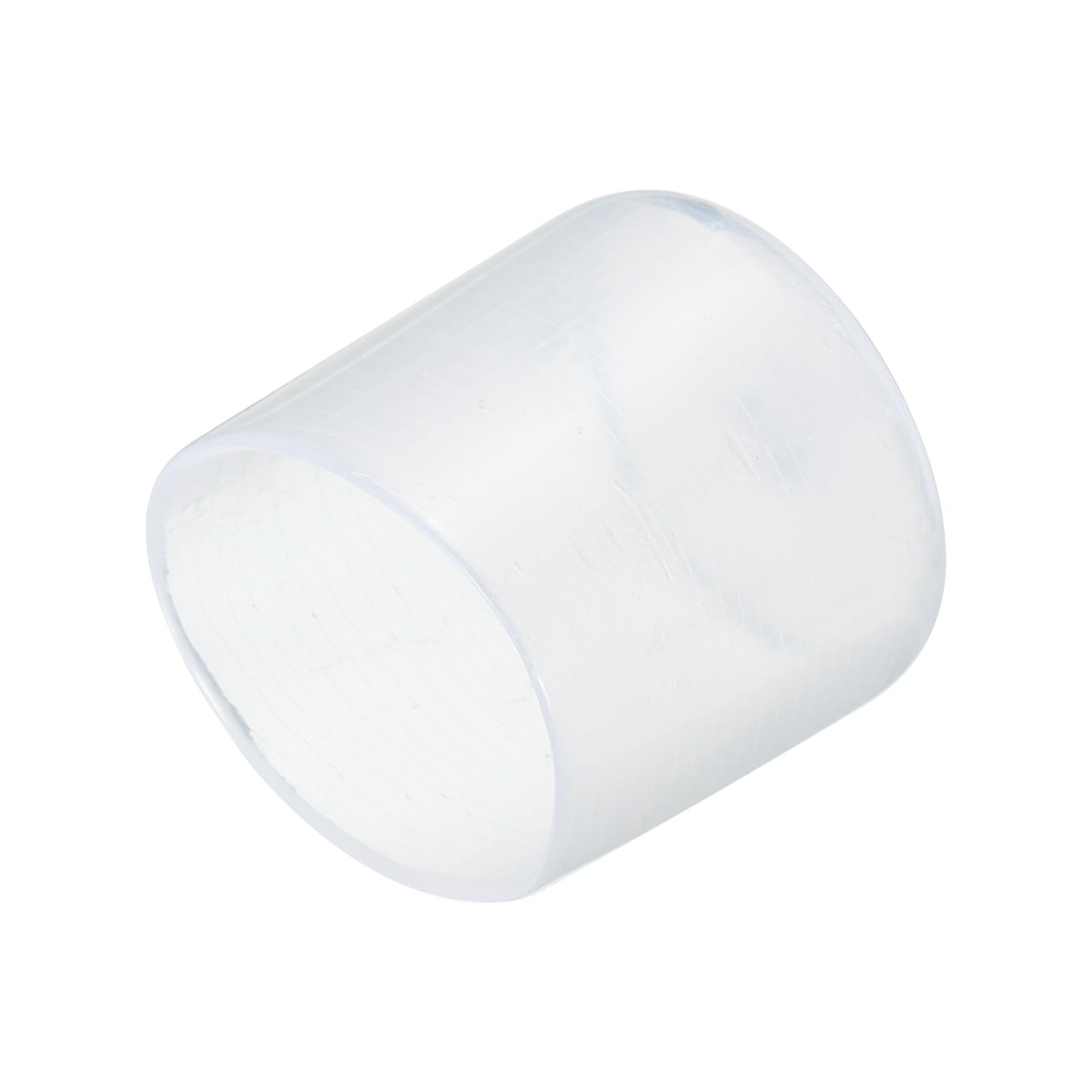 uxcell 20pcs Rubber End Caps 25mm(1") ID Vinyl PVC Round Tube Bolt Cap Cover Screw Thread Protectors Clear